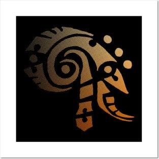Tribal: Eagle Head Spirit Posters and Art